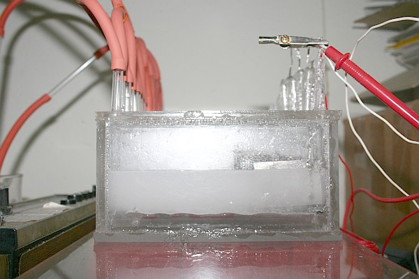 Elektrolyseanlagen mit Nickelblech als Elektroden