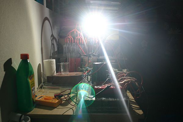 superhelle wei�e Leuchtdiode, 3000mCd