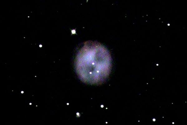 Der Eulennebel M97 im Gro�en B�ren ist das schw�chste der Messier-Objekte