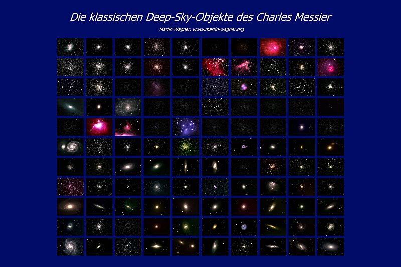 Das aktuelleste Messier-Poster ist leicht ver�ndert.