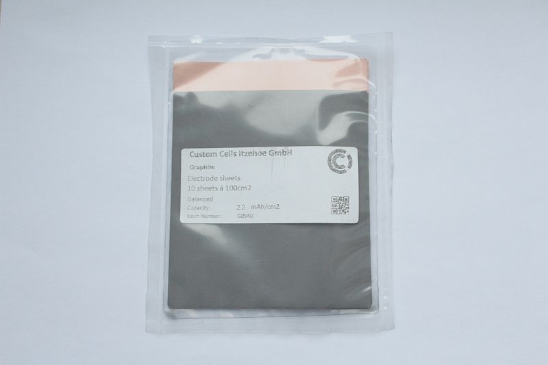 Graphite Electrode Sheets 10x100cm2 --- Graphit Elektrode Folien 10x100cm2