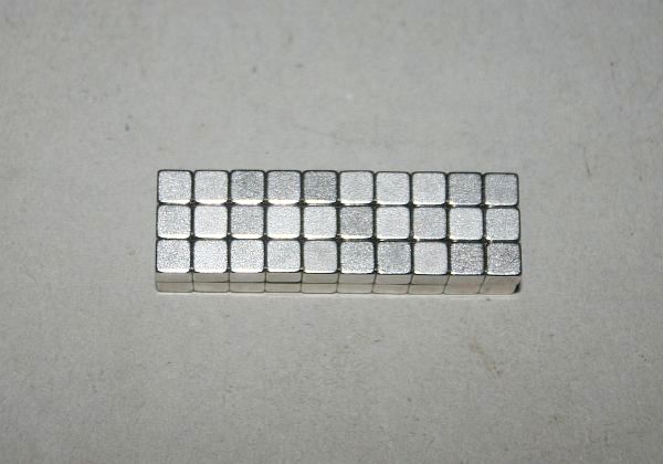 Neodym-Magnete 5x5x5mm
