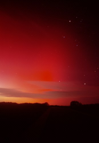 Polarlicht-Titelbild SuW 1/2004