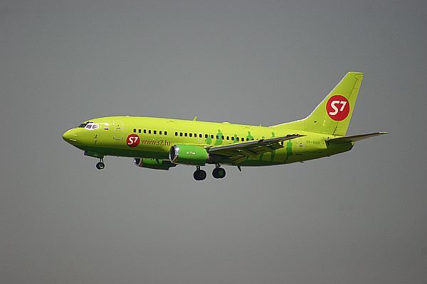 S7 Boeing 737 in Frankfurt