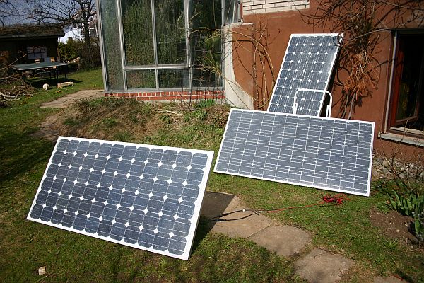 Ein Mini - Solarkraftwerk