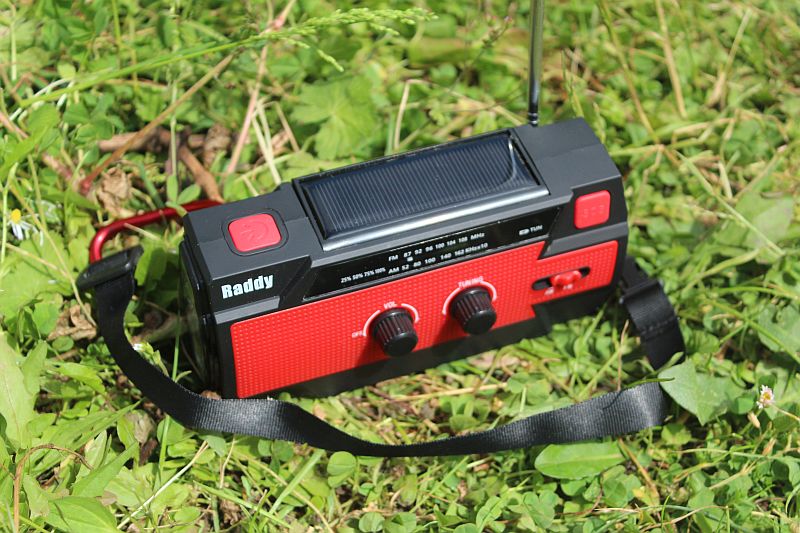 Solarradio Raddy SW3 - eines von mehreren empfehlenswerten Solarradios 